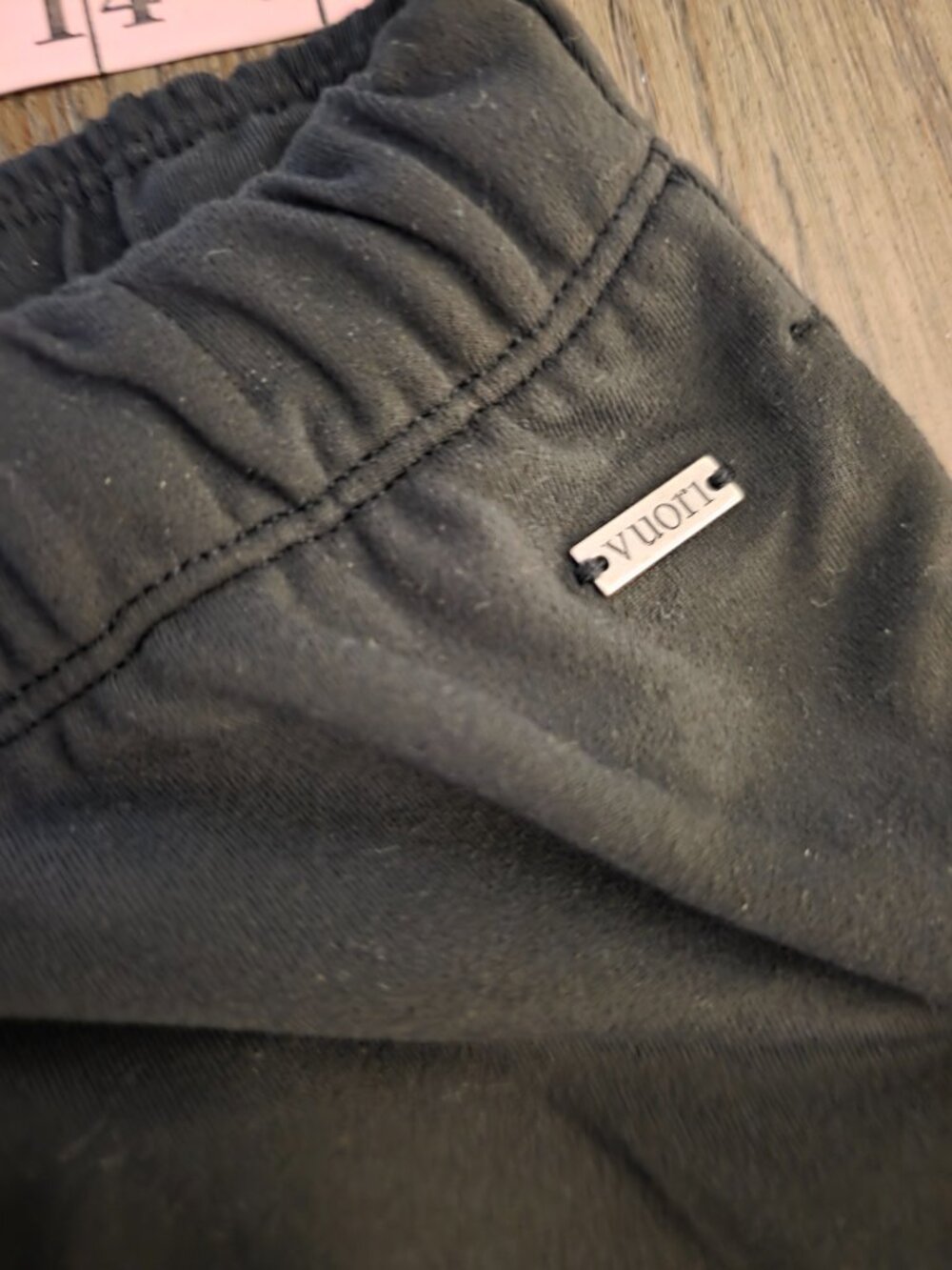 Vuori Villa Everyday Wide Leg Pants Black Large NWOT - Picture 7 of 13
